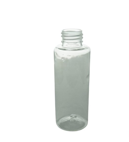 Botella plastico transparente